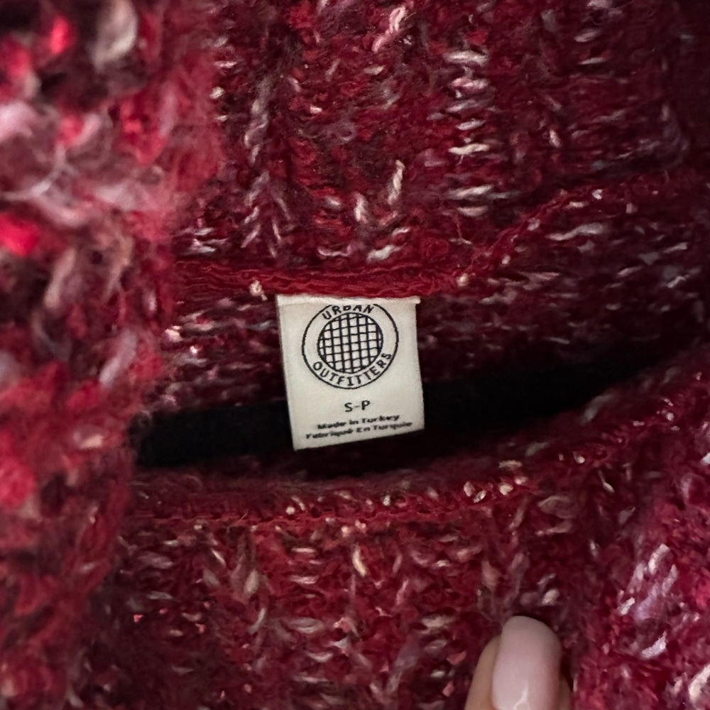 Urban Outfitters Turtleneck Chunky Knit Bell Sleeve Sweater - Picture 6 of 6